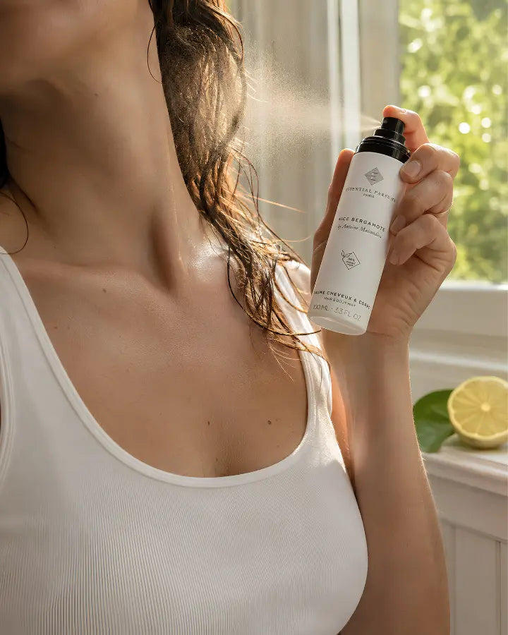 Cómo usar Hair and Body mist Nice Bergamote 100ml